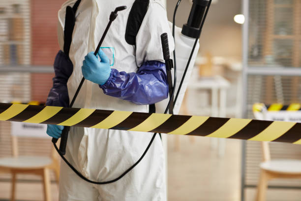 Professional Trauma Scene Cleanup technician working in Oakville, CT